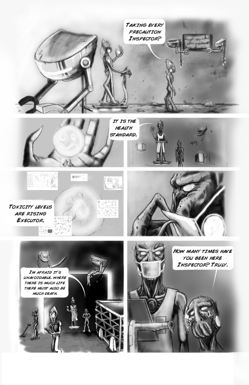 New page from Depraved Tales the Factory!